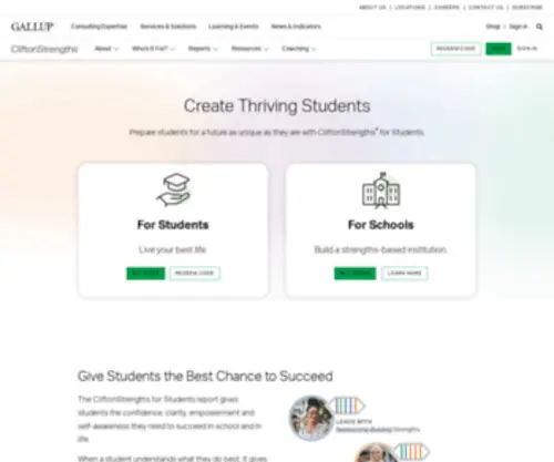 Strengthsquest.com(How Educators Use CliftonStrengths) Screenshot