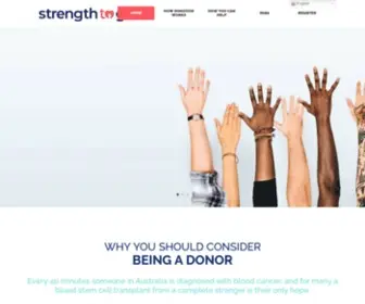 Strengthtogive.org.au(Strength To Give) Screenshot