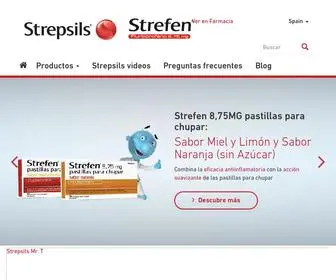 Strepsils.es(Strepsils y Strefen) Screenshot
