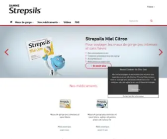 Strepsils.fr(Accueil) Screenshot