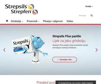 Strepsils.hr(Lijekovi protiv grlobolje) Screenshot