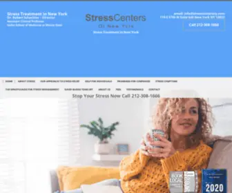 Stresscentersny.com(Manhattan Home) Screenshot