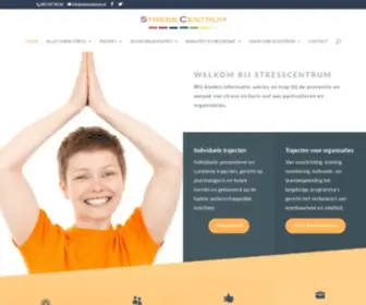 Stresscentrum.nl(Informatie, advies bij werkstress, stress en burn-out) Screenshot