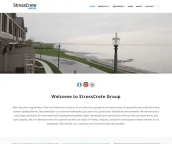 Stresscretegroup.com(StressCrete Group) Screenshot