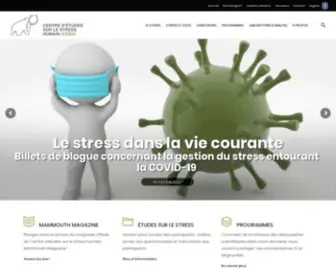 Stresshumain.ca(Accueil) Screenshot