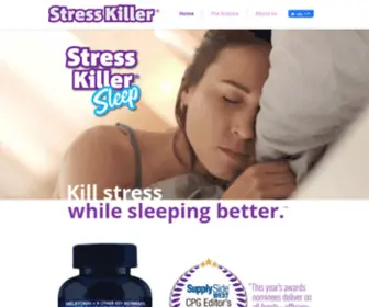 Stresskiller.com(Stress Killer SLEEP Dreamberry chewables) Screenshot