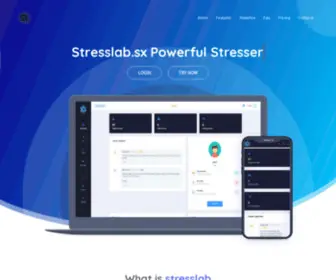 Stresslab.sx(Powerful IP Stresser) Screenshot