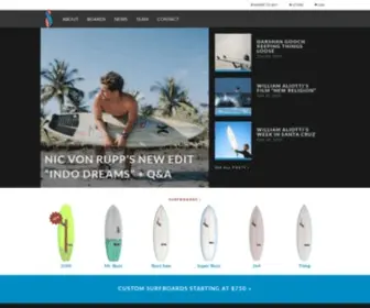 Stretchboards.com(Santa Cruz) Screenshot