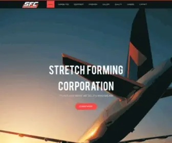 Stretchformingcorp.com(Stretch Forming Corp) Screenshot