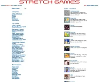 Stretchgames.com(Online Games Script) Screenshot