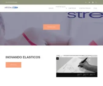 Stretchline.com.mx(TEXTILES ELASTICOS) Screenshot