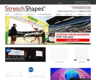 Stretchshapes.net(Stretch Shapes) Screenshot