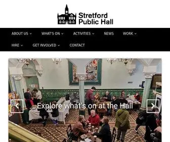 Stretfordpublichall.org.uk(Stretford Public Hall) Screenshot