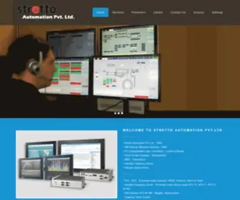 Strettoindia.com(SCADA Solutions) Screenshot