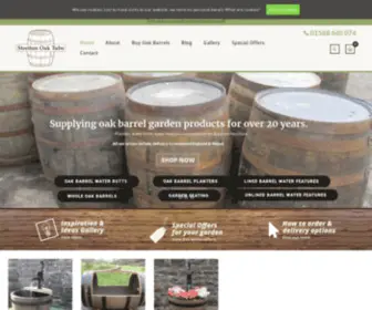 Strettonoaktubs.co.uk(Wooden Barrels for Sale) Screenshot