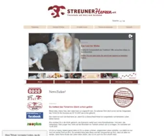 Streunerherzen.com(STREUNERHerzen e.V) Screenshot