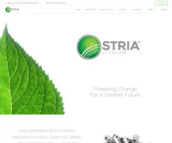 Strialithium.com(Strialithium) Screenshot