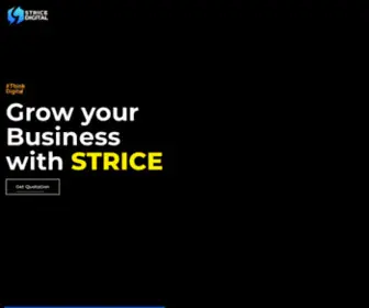 Stricedigital.com(Strice Digital) Screenshot