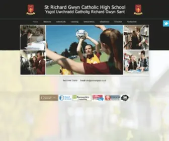 Strichardgwyn.co.uk(St Richard Gwyn Catholic High School) Screenshot