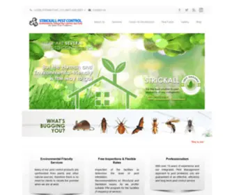 Strickall-Pestcontrol.com(Strickall Pestcontrol) Screenshot