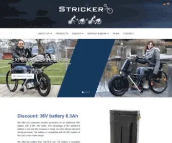 Stricker-Handbikes.de(Wir bewegen Mensch und Herz) Screenshot