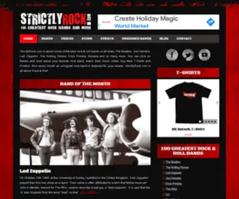 Strictlyrock.com(StrictlyRock) Screenshot