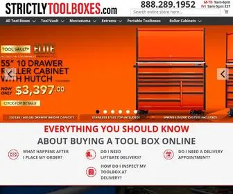 Strictlytoolboxes.com(Professional Tool Boxes) Screenshot