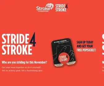 Stride4Stroke.org.au(Stride 4 Stroke) Screenshot