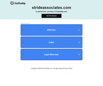 Strideassociates.com(Stride Associates) Screenshot