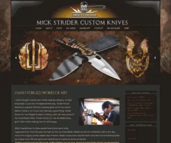 Striderknives.com(Strider Knives) Screenshot
