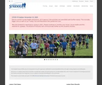 Striders.net(Howard County Striders) Screenshot