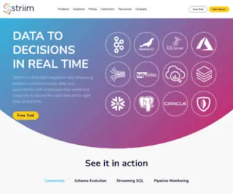 Striim.com(Striim is real) Screenshot