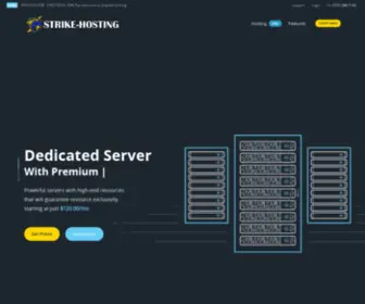 Strike-Hosting.com(Strike Hosting) Screenshot