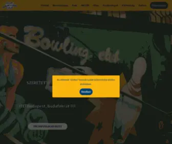 Strikebowlingclub.com(Főoldal) Screenshot