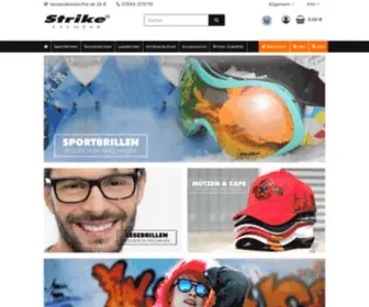 Strike.eu(Strike Eyewear) Screenshot