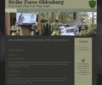 Strikeforceoldenburg.de(Strike Force Oldenburg) Screenshot