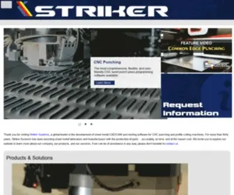 Striker-SYstems.com(Striker Systems) Screenshot