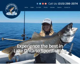 Strikezonefishing.com(Strikezone Charters Lake Ontario & Salmon River New York) Screenshot