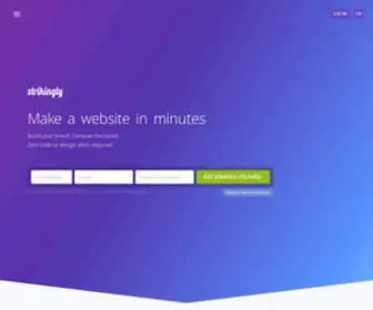 Strikingly.com(Strikingly) Screenshot