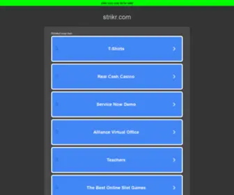 Strikr.com(Strikr) Screenshot