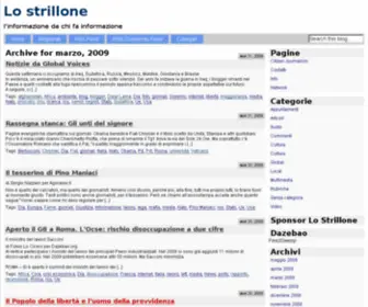 Strillone.info(Incoscienti) Screenshot