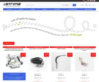 Strima.com(Sewing Machines) Screenshot