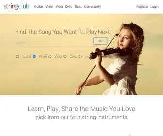 Stringclub.com(Stringclub) Screenshot