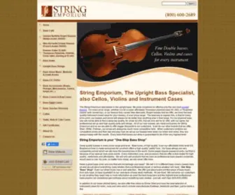 Stringemporium.com(The String Emporium) Screenshot