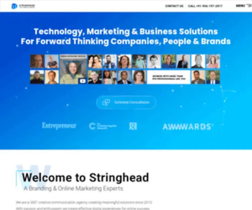 Stringhead.com(Stringhead) Screenshot