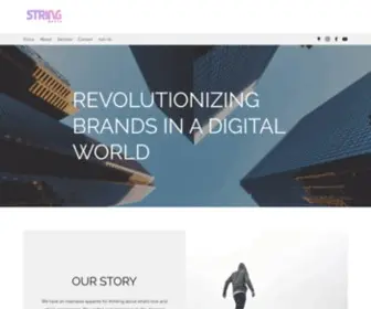 String.media(We are a new age marketing agency) Screenshot