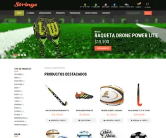 Stringsdeportes.com.ar(Strings Deportes) Screenshot