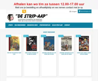 Stripaap.nl(De Strip) Screenshot