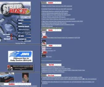 Stripbike.com(Dragbike Racing at it's best!     24th year of Motorcycle Dragbike News) Screenshot