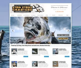 Stripstrikecharters.com(Backcountry, Fly Fishing and Flats Fishing with Capt) Screenshot